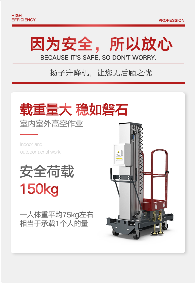 揚子升降平臺電動(dòng)升降機YZDD(圖4)