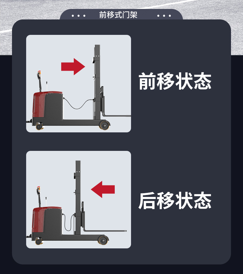 揚子推高車(chē) CQD-J前移式全電動(dòng)堆高車(chē)(圖5)