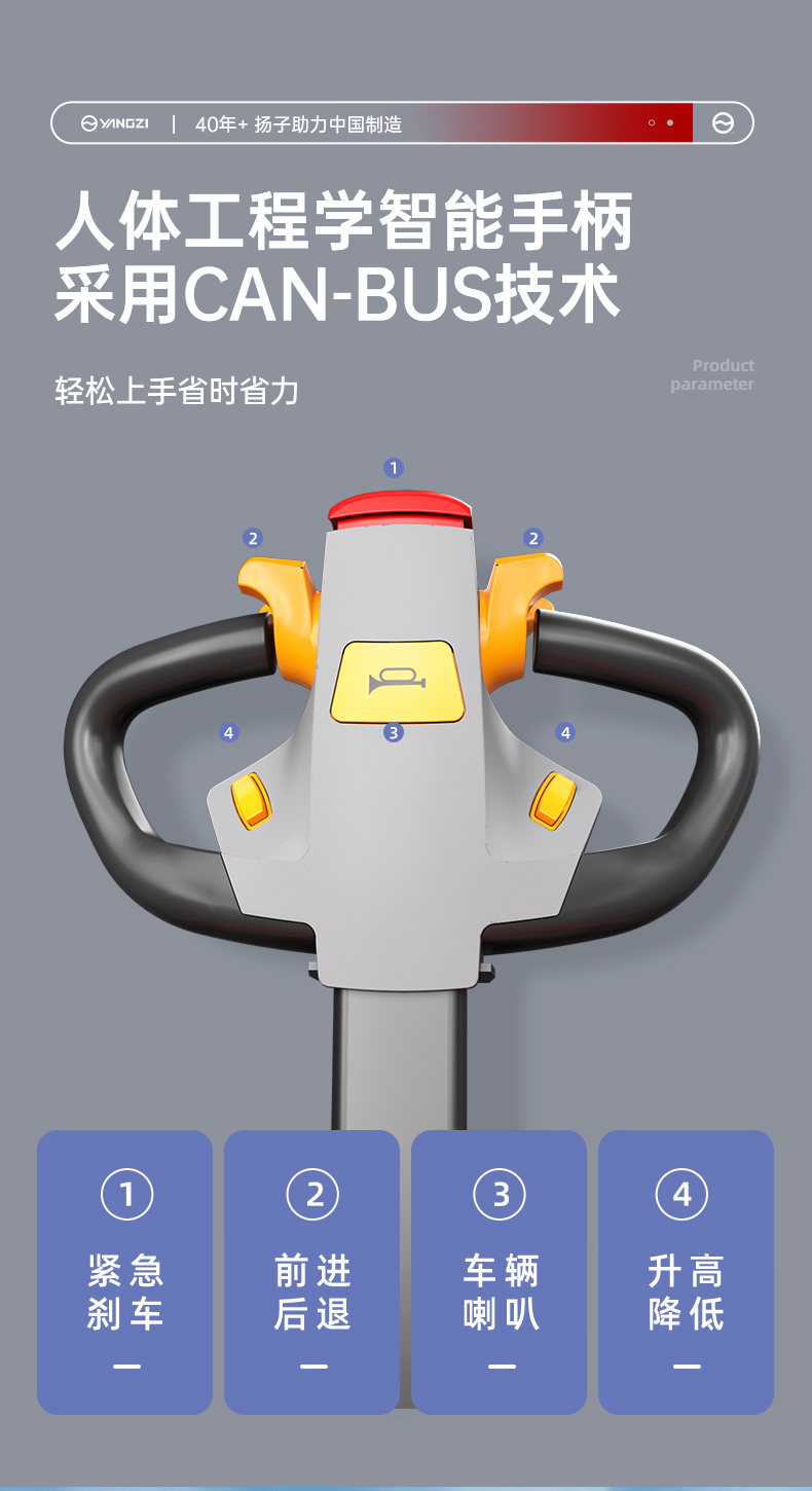揚子無(wú)腿式升高堆垛車(chē)CPT-J(圖8)