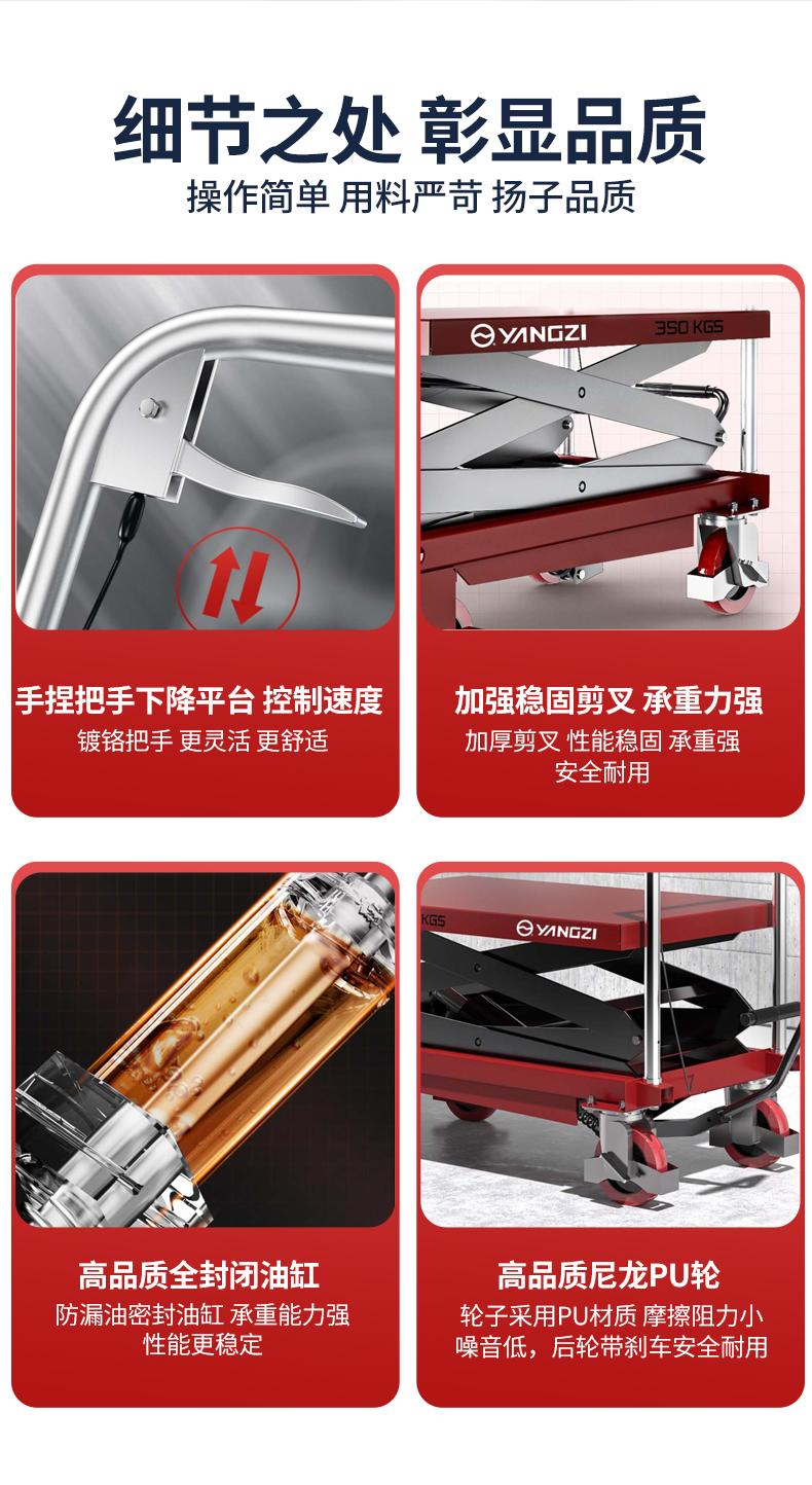 揚子液壓升降平臺車(chē)1TF-15(圖4)