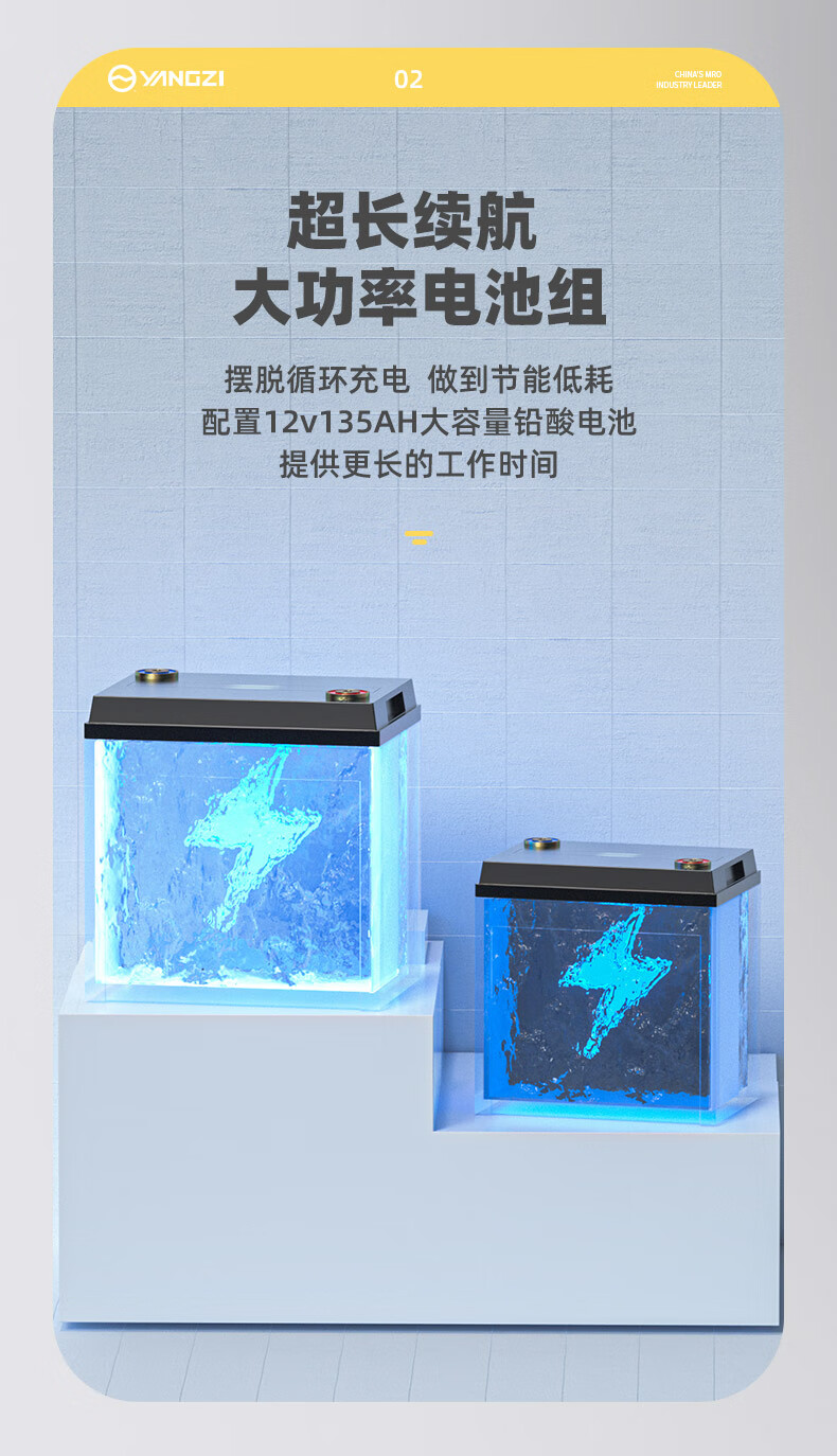 揚子半電動(dòng)升降堆高叉車(chē)YZ-B1030載重1噸升高3米(圖7)
