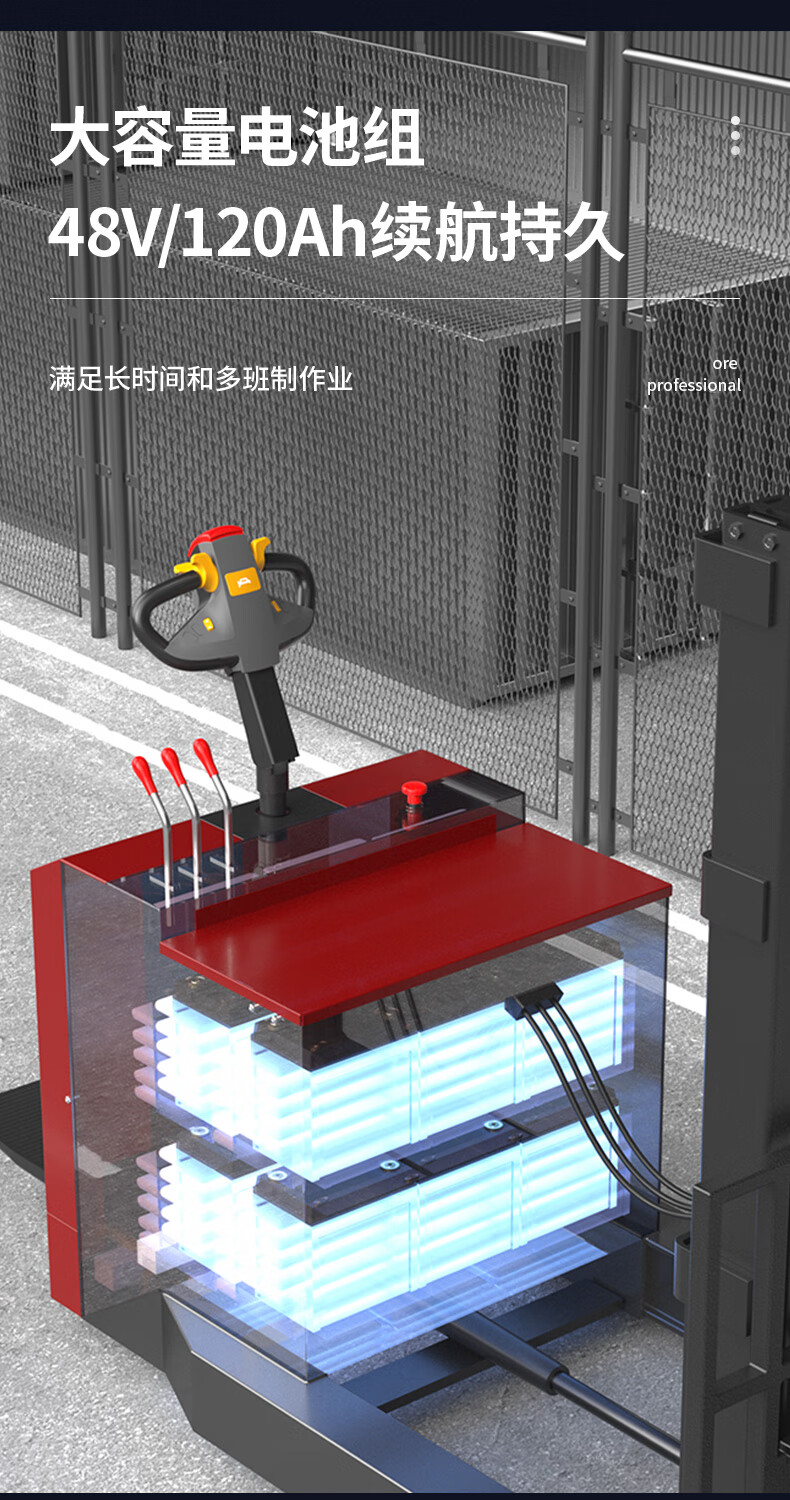 揚子站駕式前移全電動(dòng)堆高車(chē)(圖8)